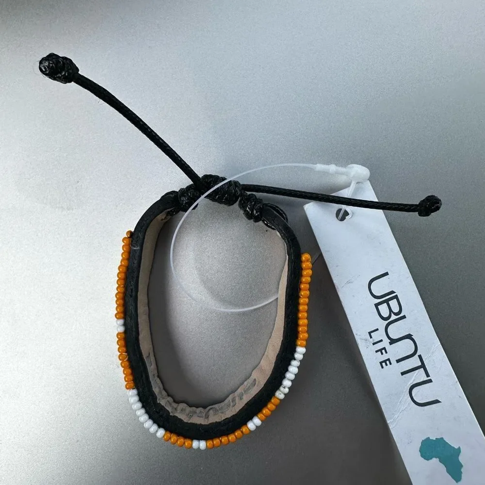 ❤️ NWT Ubuntu Life LOVE Bracelet • Adjustable, Handwoven, Beaded